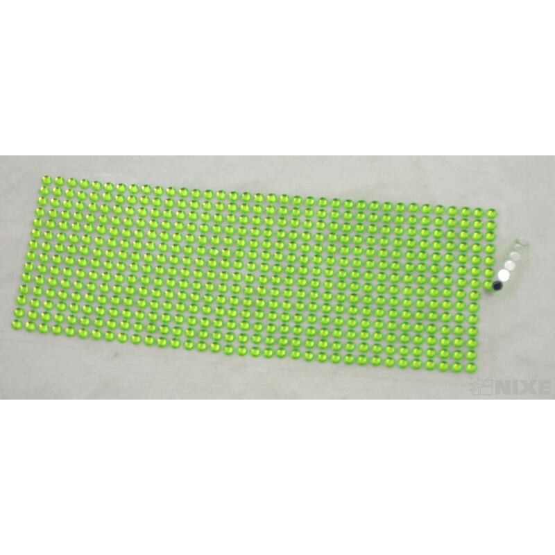 PERLIČKY NALEPOVACÍ 6mm 504ks*ZELENÁ