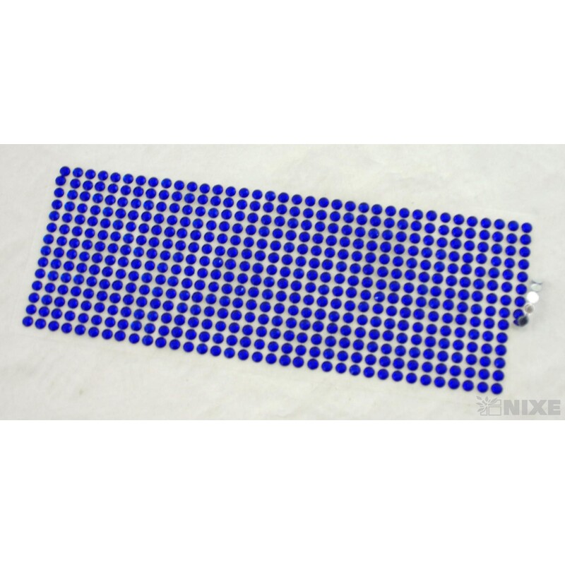 PERLIČKY NALEPOVACÍ 6mm 504ks*MODRÁ TM.