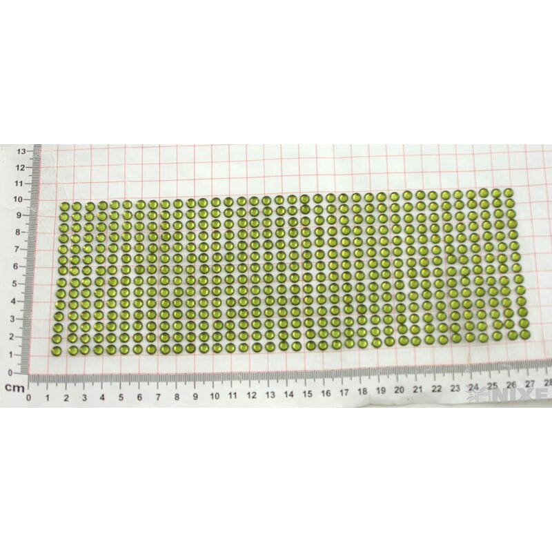 PERLIČKY NALEPOVACÍ 6mm 504ks*ZELENÁ TM.