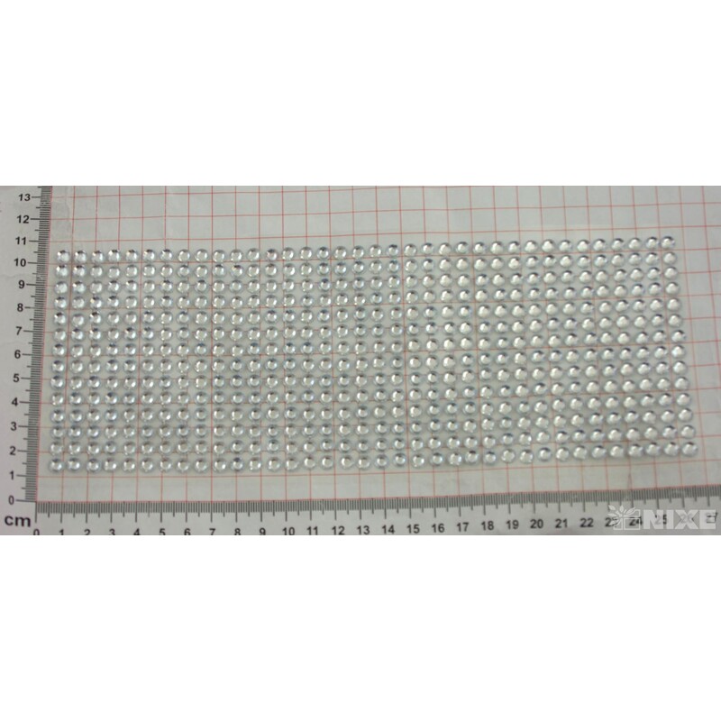 PERLIČKY NALEPOVACÍ 6mm 504ks*PRŮHLEDNÁ