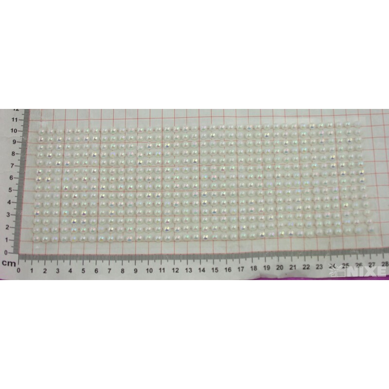 PERLIČKY NALEPOVACÍ 6mm 504ks*PERLEŤOVÁ