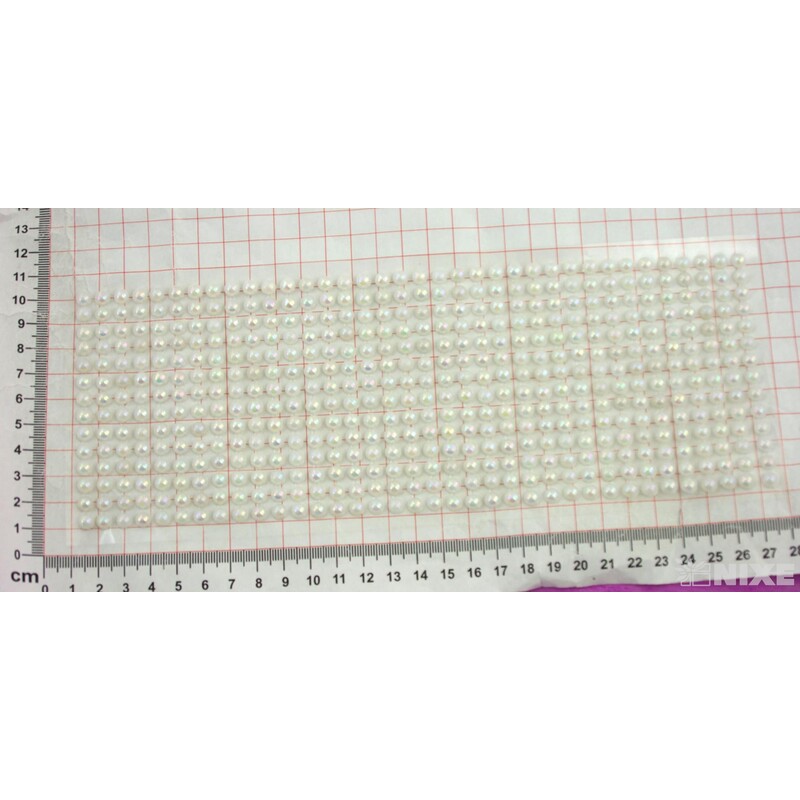 PERLIČKY NALEPOVACÍ 6mm 504ks*PERLEŤOVÁ