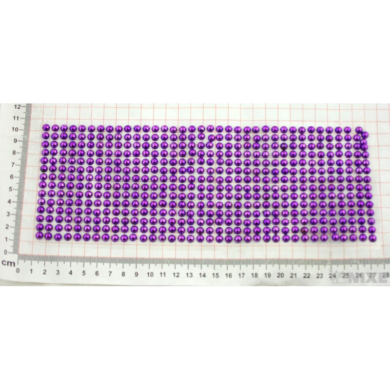 PERLIČKY NALEPOVACÍ 6mm 504ks*FIALOVÁ