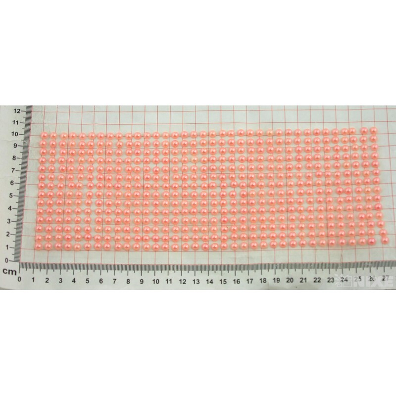 PERLIČKY NALEPOVACÍ 6mm 504ks*MERUŇKOVÁ