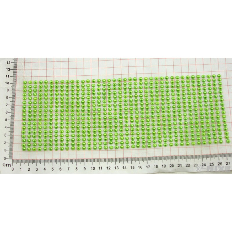 PERLIČKY NALEPOVACÍ 5mm 646ks*ZELENÁ