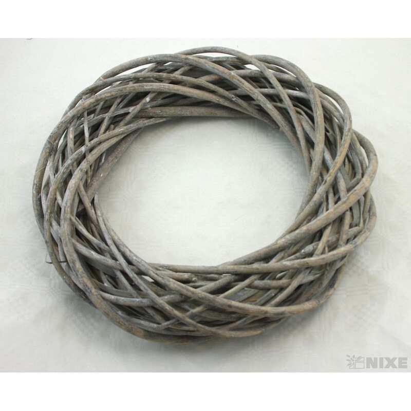 VĚNEC PROUTĚNÝ 35cm*MIX BAREV