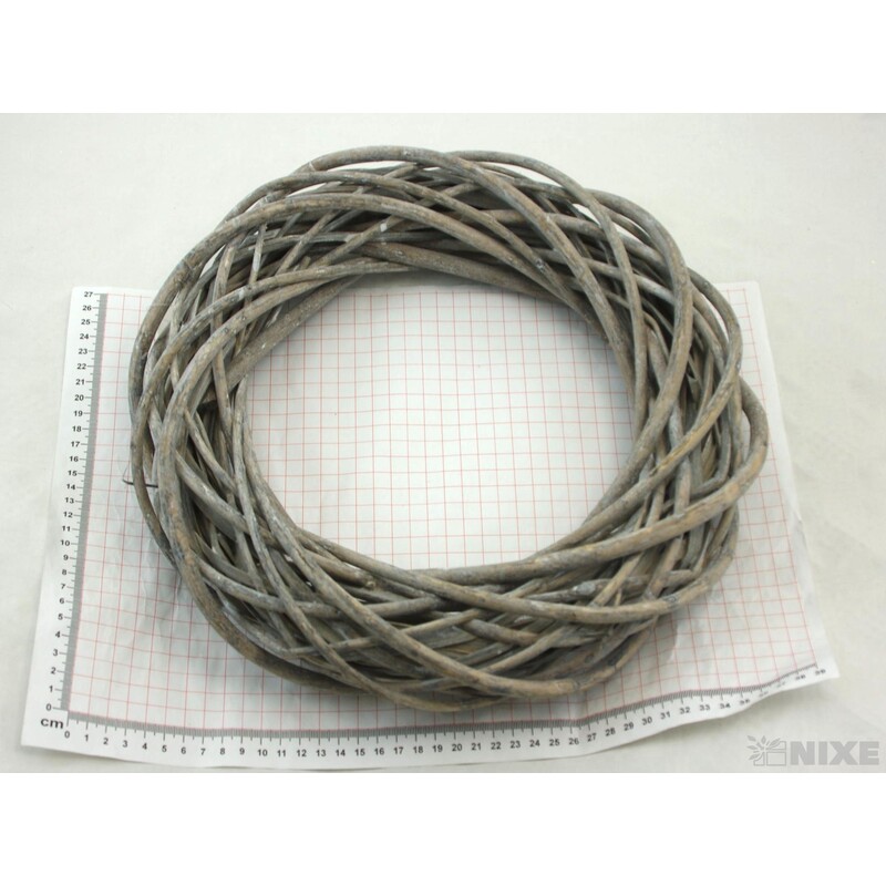 VĚNEC PROUTĚNÝ 35cm*MIX BAREV