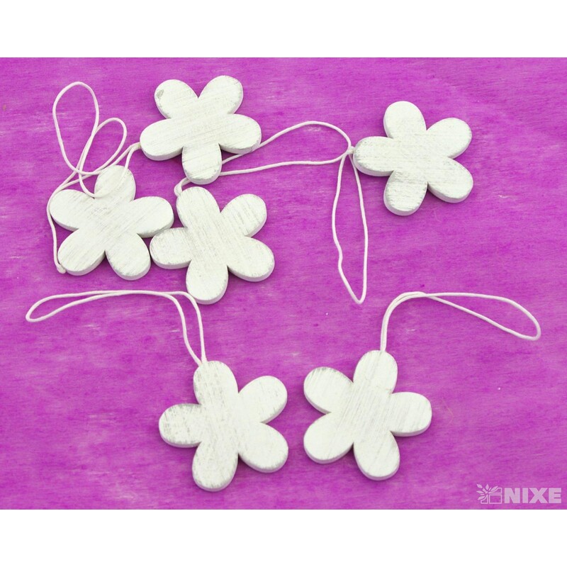 ZÁVĚS DŘEVO MIX 5cm 6ks*