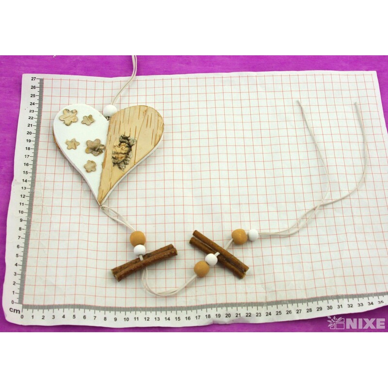 ZÁVĚS DŘEVO MIX 6cm 3ks*