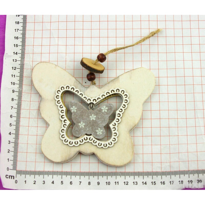 ZÁVĚS DŘEVO MIX 13cm*