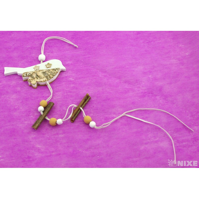 ZÁVĚS DŘEVO MIX 12x12cm*