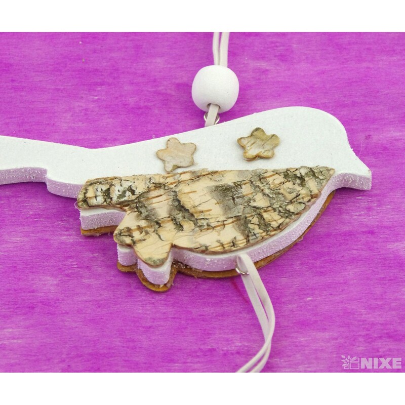 ZÁVĚS DŘEVO MIX 12x12cm*