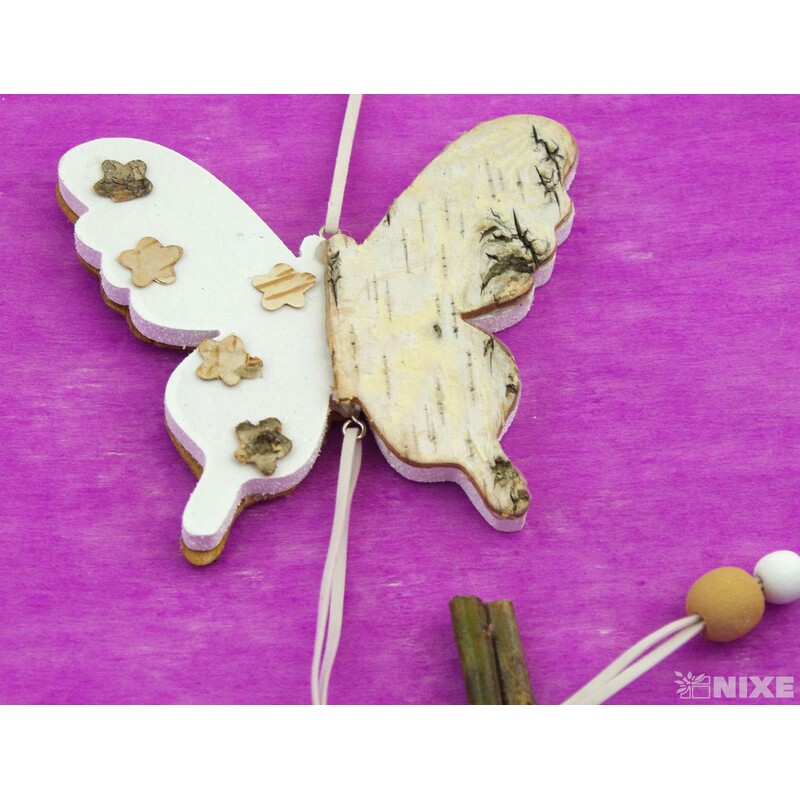 ZÁVĚS DŘEVO MIX 12x12cm*