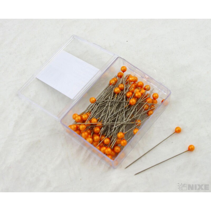 ŠPENDLÍK 6mmx6,5cm 100ks*ORANŽOVÁ