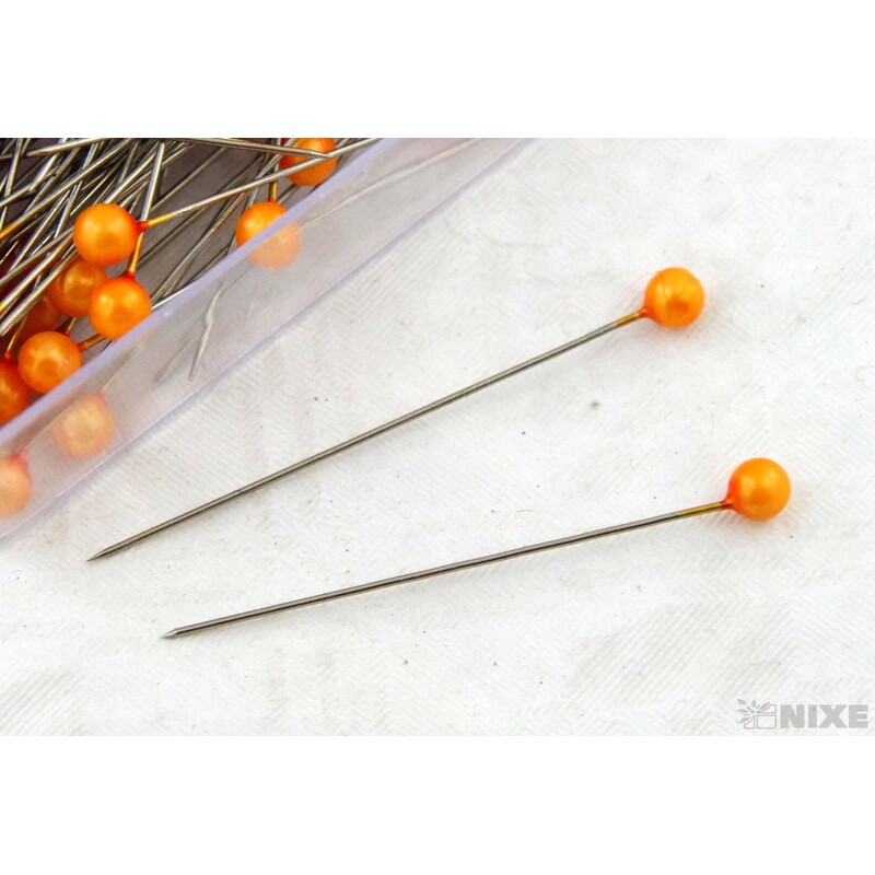 ŠPENDLÍK 6mmx6,5cm 100ks*ORANŽOVÁ