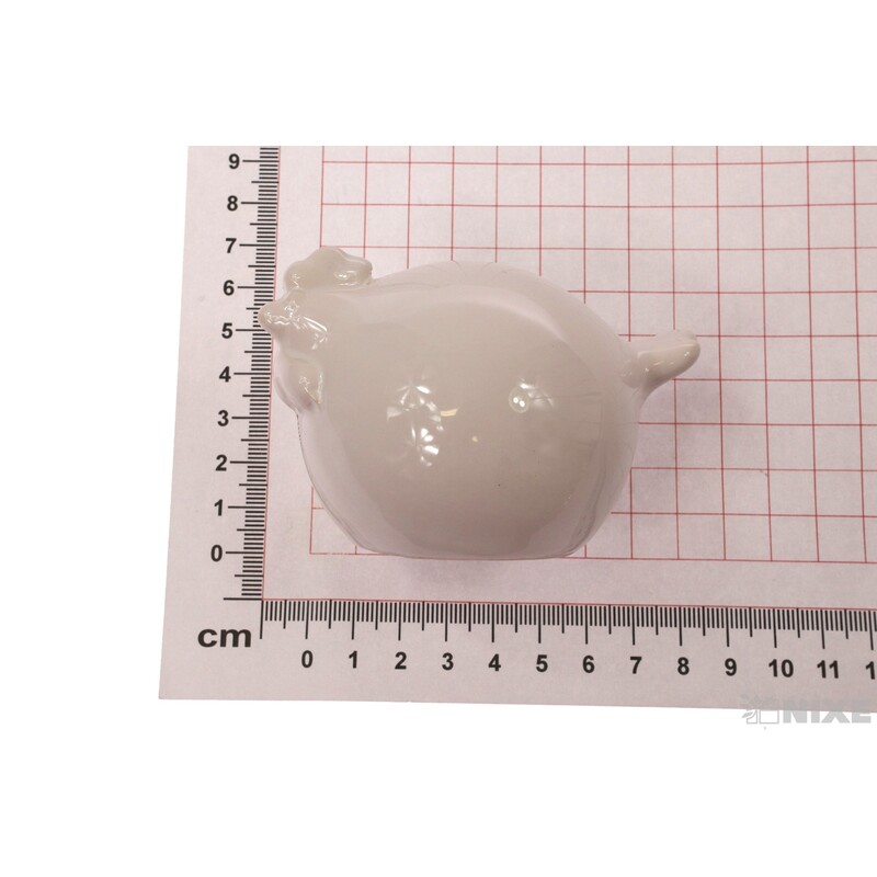 SLEPICE KERAMIKA 8x6cm*BÍLÁ