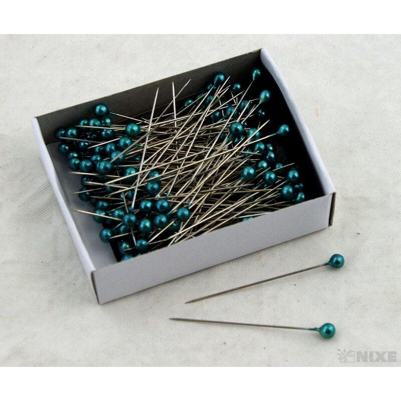 ŠPENDLÍK PL 5mmx5cm 144ks*TYRKYSOVÁ