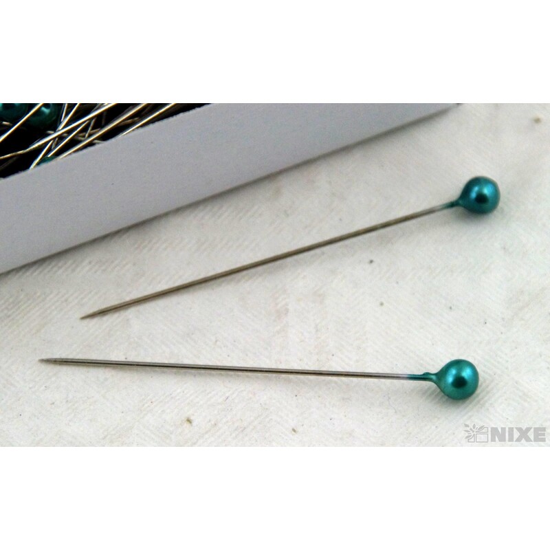 ŠPENDLÍK PL 5mmx5cm 144ks*TYRKYSOVÁ