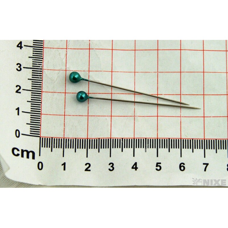 ŠPENDLÍK PL 5mmx5cm 144ks*TYRKYSOVÁ