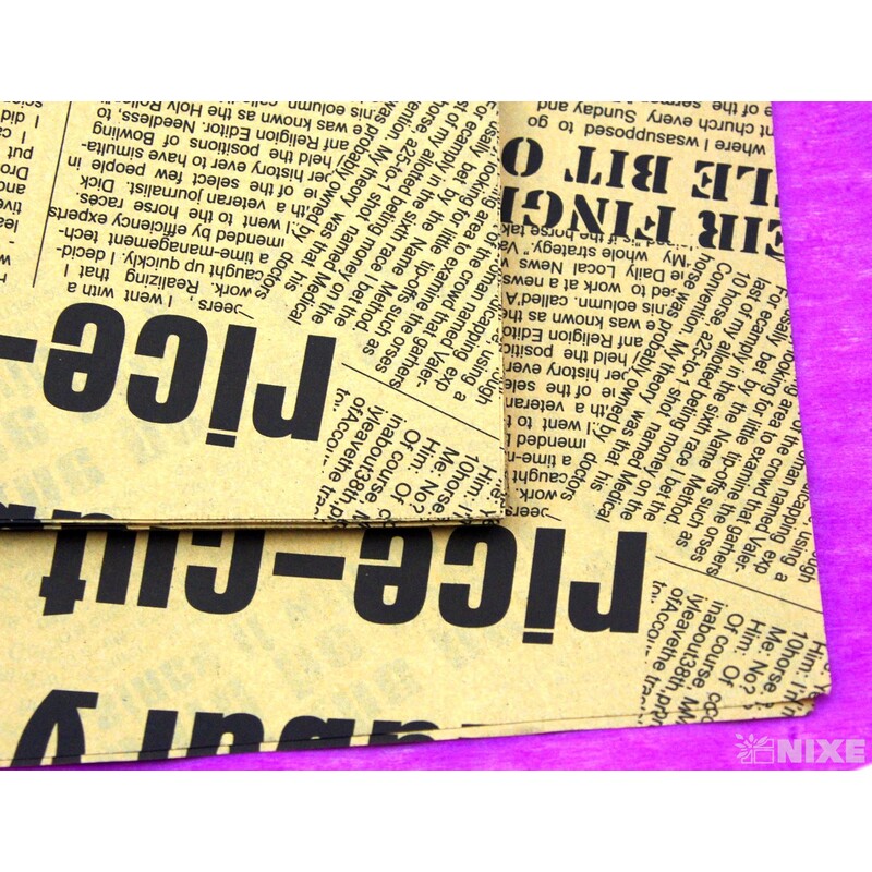 ARCH PAPÍR NOVINY 75x50cm 50ks*PŘÍRODNÍ