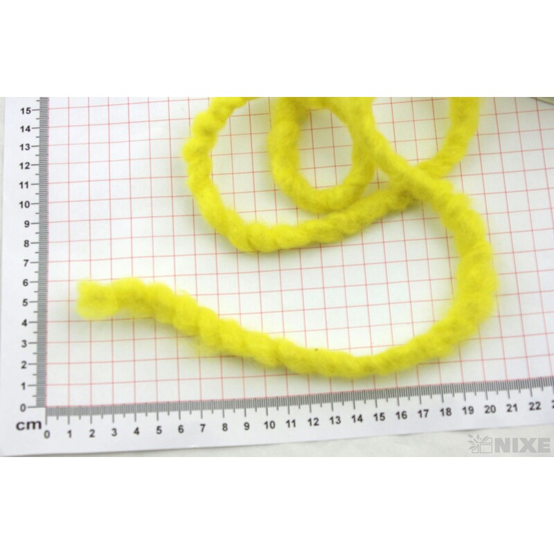 STUHA PLSTĚNÁ DRÁT 10mmx7m*ŽLUTÁ