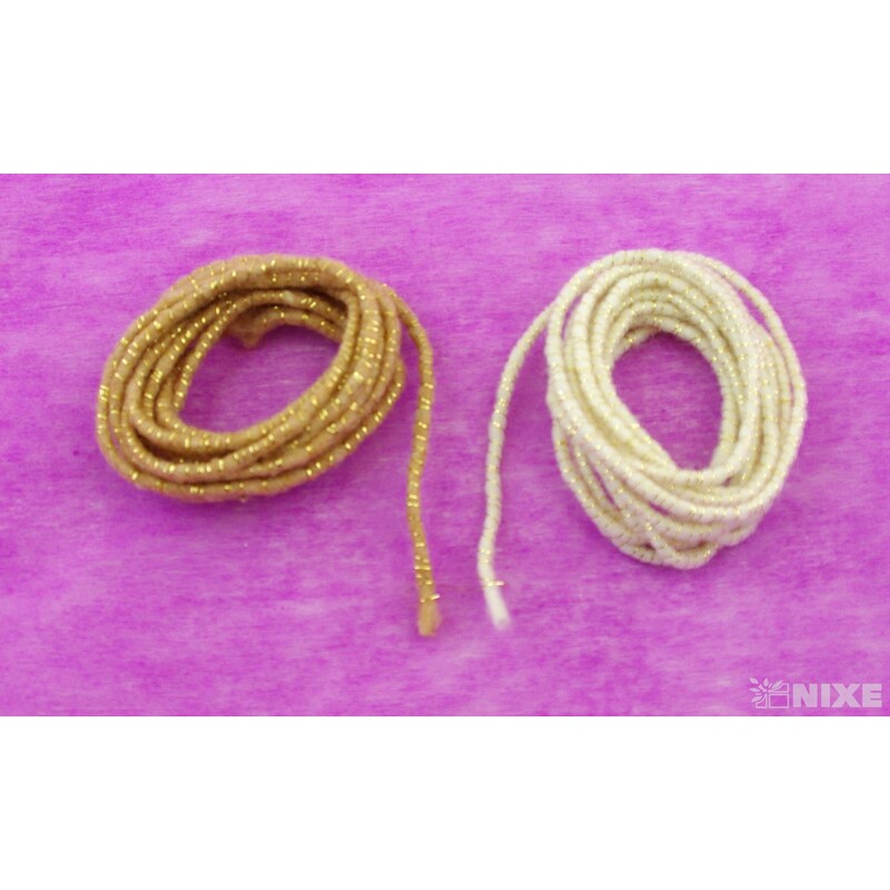 VLNA DUO KORDEL 5mmx3m 2ks*HNĚDÁ+BÍLÁ