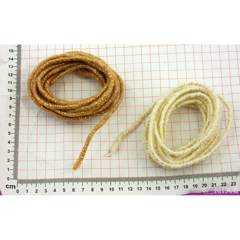 VLNA DUO KORDEL 5mmx3m 2ks*HNĚDÁ+BÍLÁ