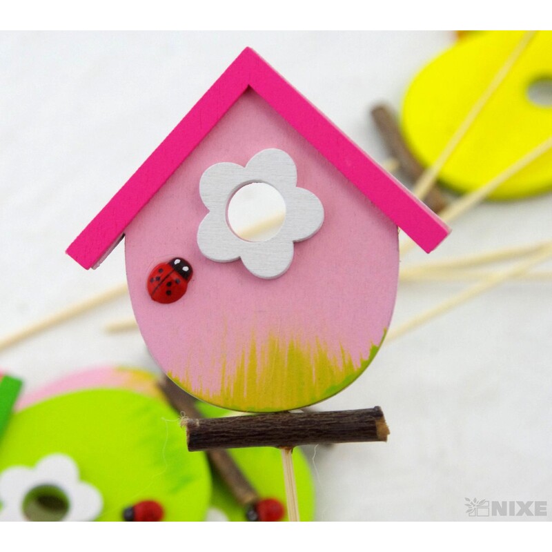 ZÁPICH BUDKA 8x22cm 8ks*MIX BAREV