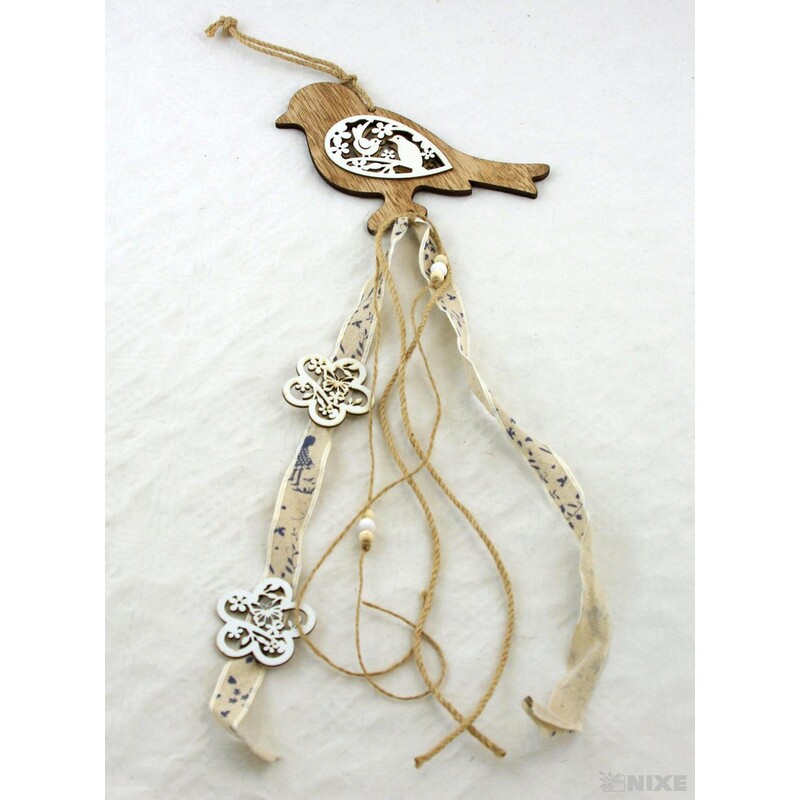 ZÁVĚS D PTÁČEK 13x60cm*MIX BAREV