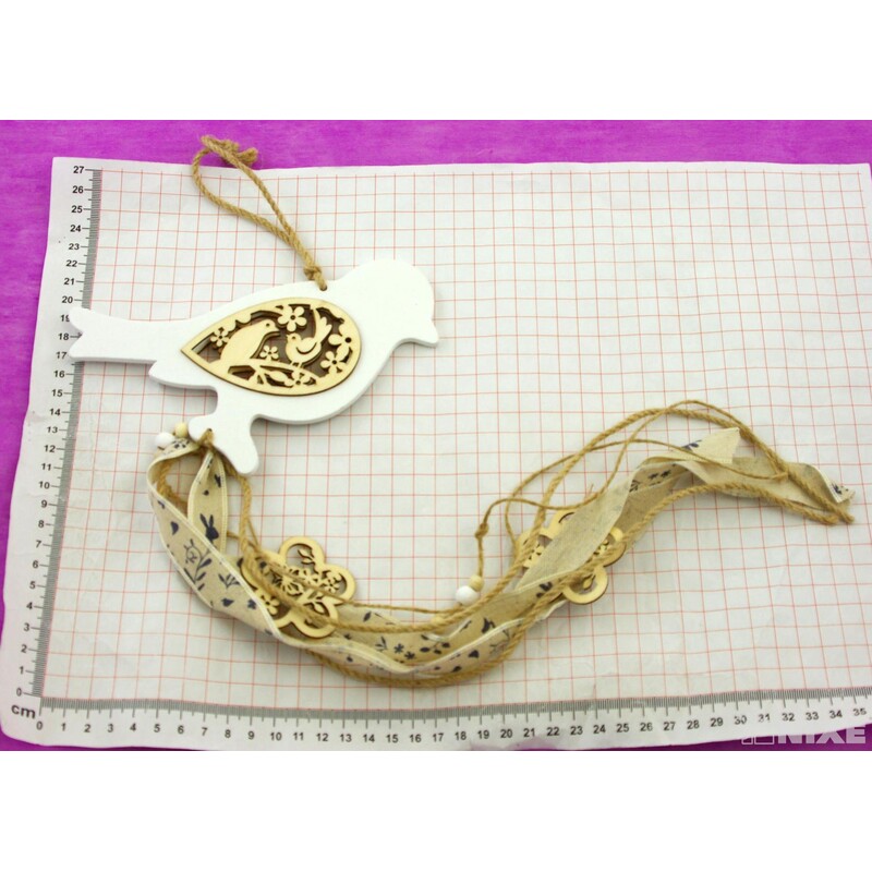 ZÁVĚS D PTÁČEK 13x60cm*MIX BAREV