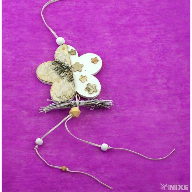 ZÁVĚS DŘEVO MIX 12x50cm*