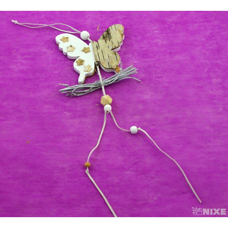 ZÁVĚS DŘEVO MIX 12x50cm*