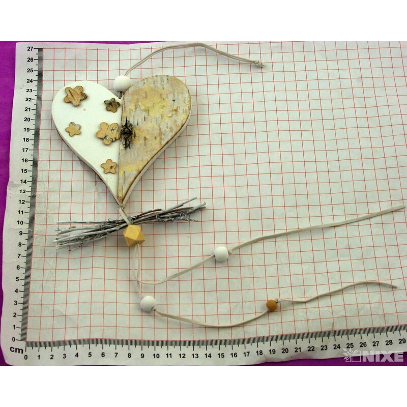 ZÁVĚS DŘEVO MIX 12x50cm*