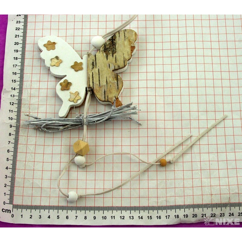 ZÁVĚS DŘEVO MIX 12x50cm*