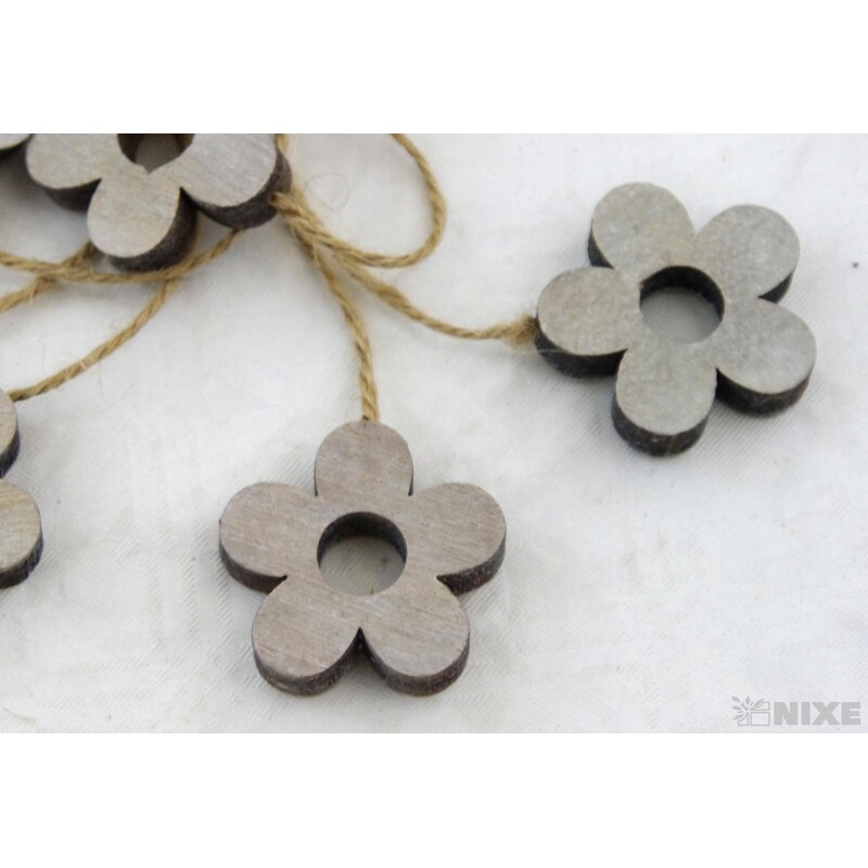 KVÍTEK NA PROVÁZKU 4cm 20ks*PŘÍRODNÍ