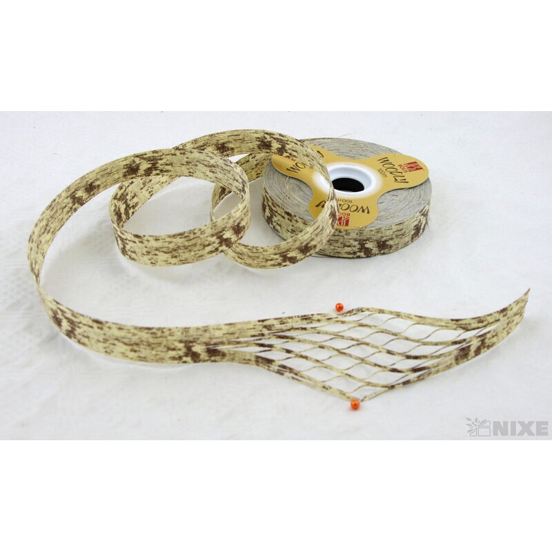 WOODLY CORTECCIA 24mmx100m*KRÉMOVÁ