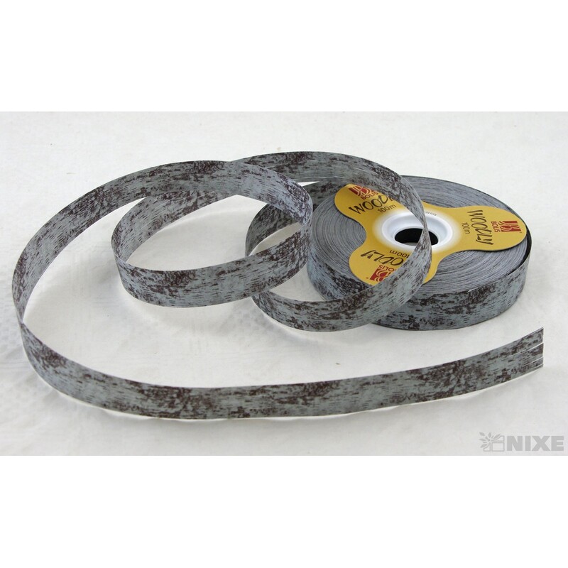 WOODLY CORTECCIA 24mmx100m*STŘÍBRNÁ