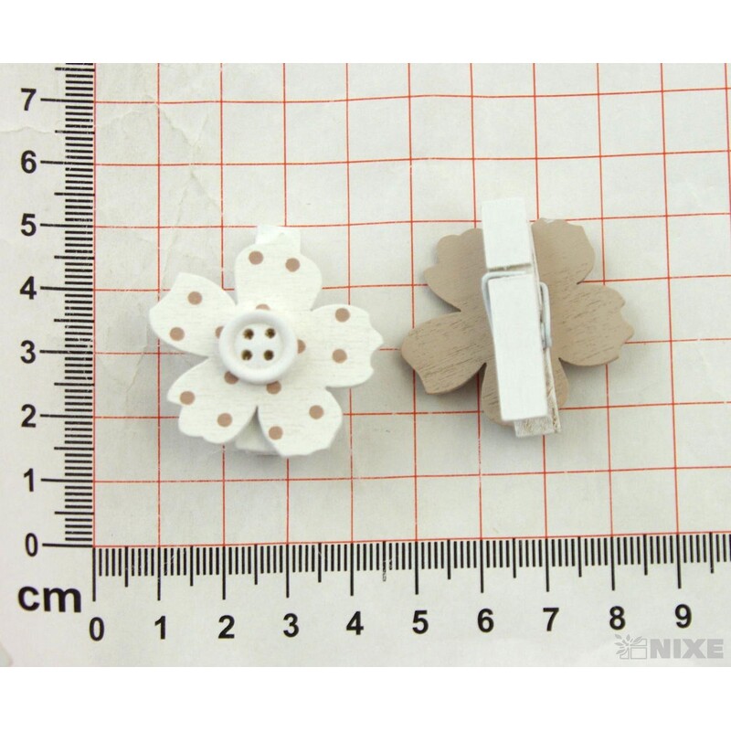 OZDOBNÝ KOLÍČEK MIX 3,5cm 6ks*