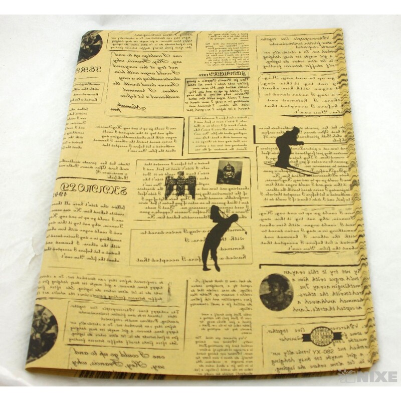 ARCH PAPÍR NOVINY 75x50cm 50ks*PŘÍRODNÍ