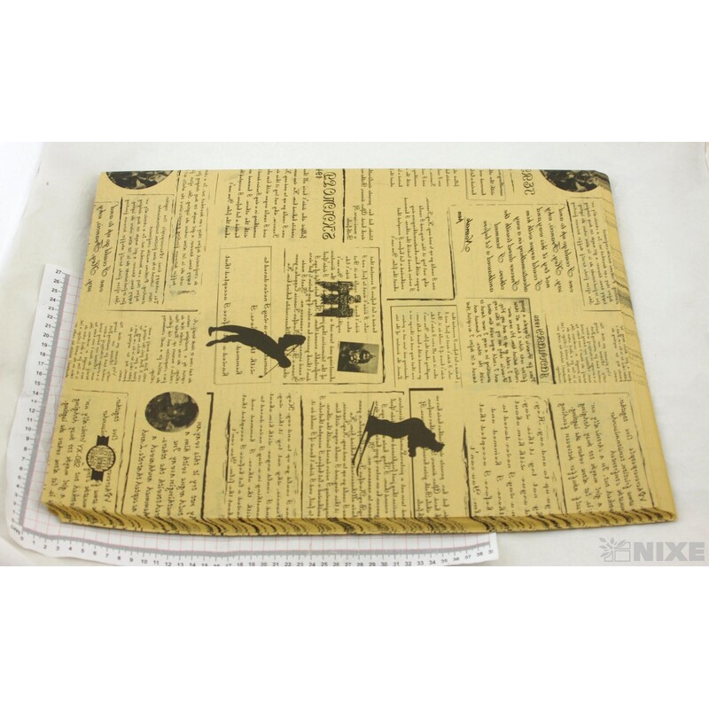 ARCH PAPÍR NOVINY 75x50cm 50ks*PŘÍRODNÍ