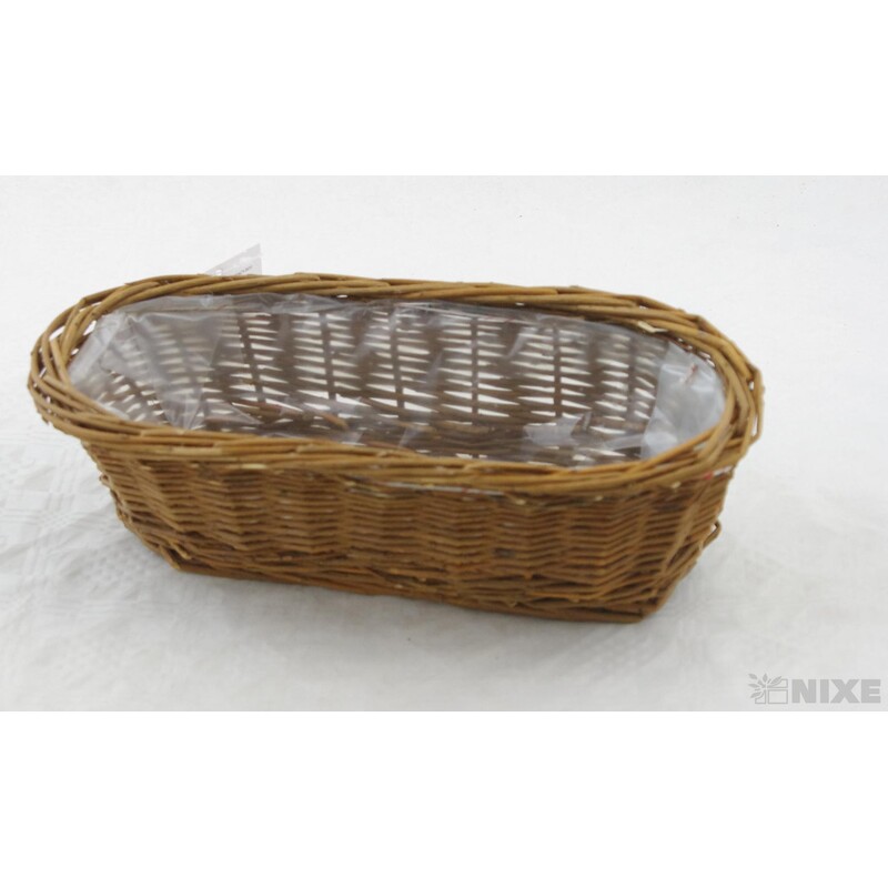 MISKA OVÁL 27x11x7cm*PŘÍRODNÍ