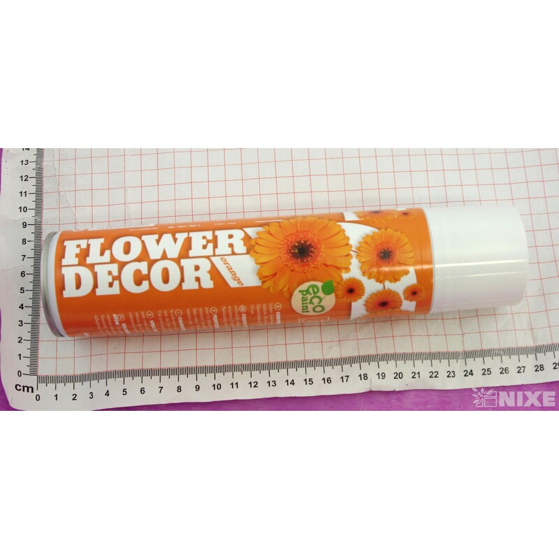 SPRAY FLOWER DECOR 400ml*ORANŽOVÁ