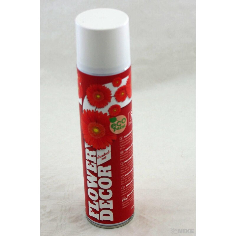 SPRAY FLOWER DECOR 400ml*ČERVENÁ