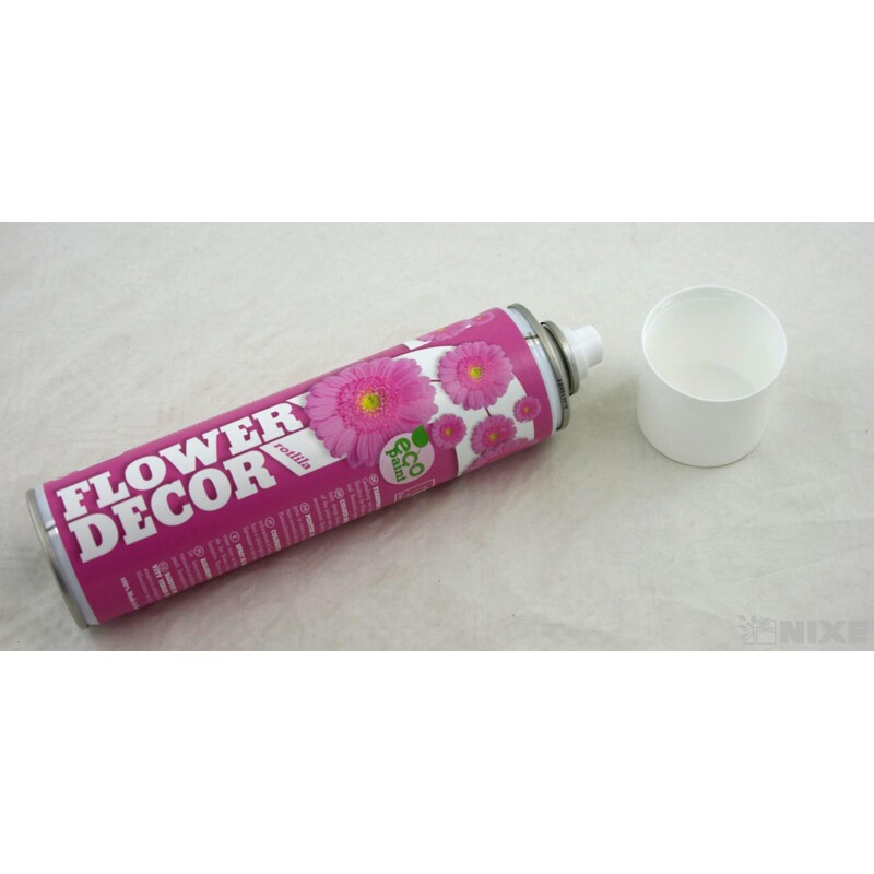 SPRAY FLOWER DECOR 400ml*RŮŽOVÁ