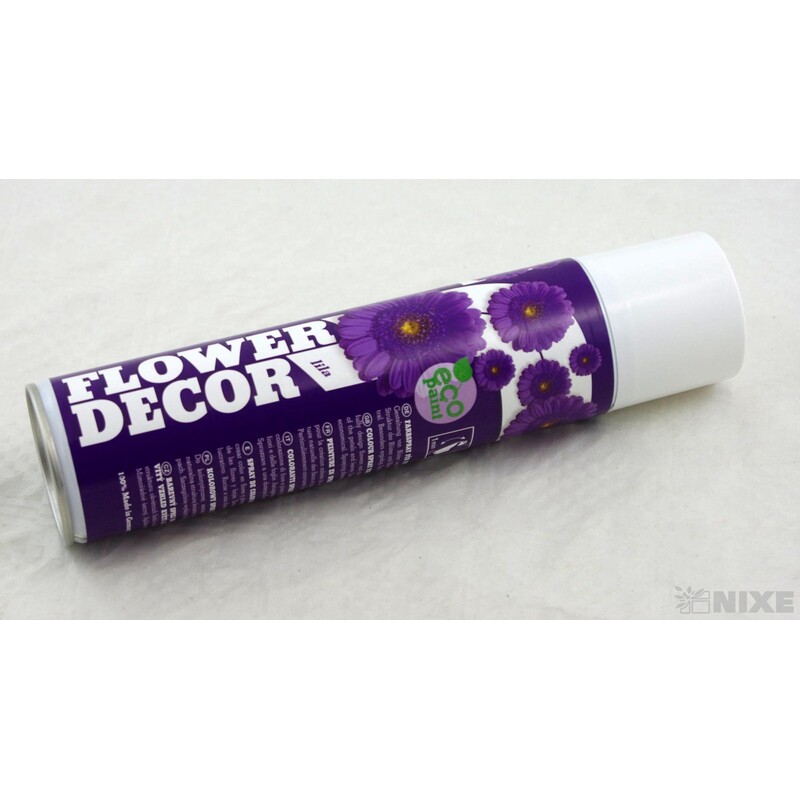 SPRAY FLOWER DECOR 400ml*FIALOVÁ