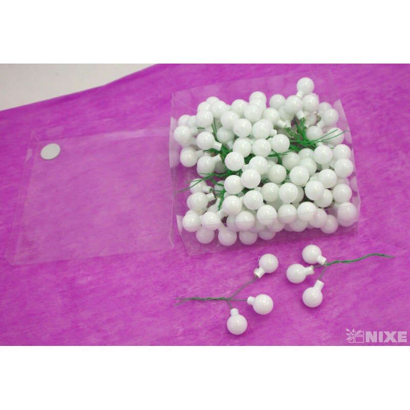 KOULE NA DR. 2x10,5cm 144ks*BÍLÁ