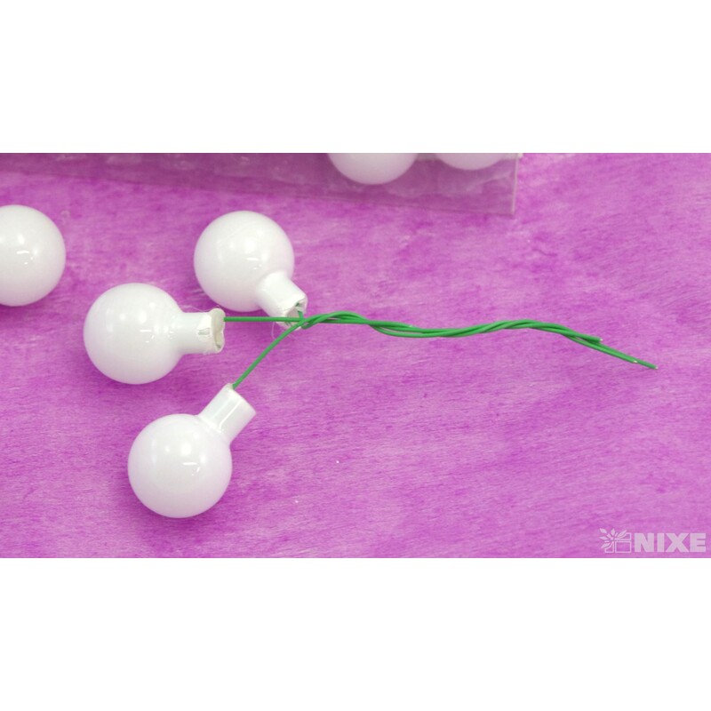 KOULE NA DR. 2x10,5cm 144ks*BÍLÁ