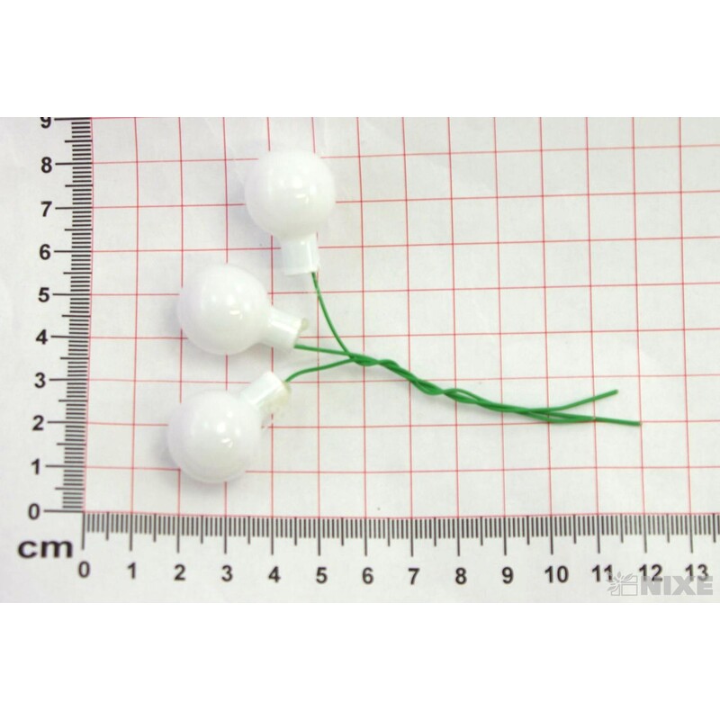 KOULE NA DR. 2x10,5cm 144ks*BÍLÁ