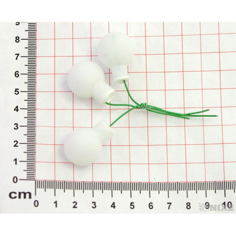 KOULE NA DR. 2x10,5cm 144ks MAT*BÍLÁ