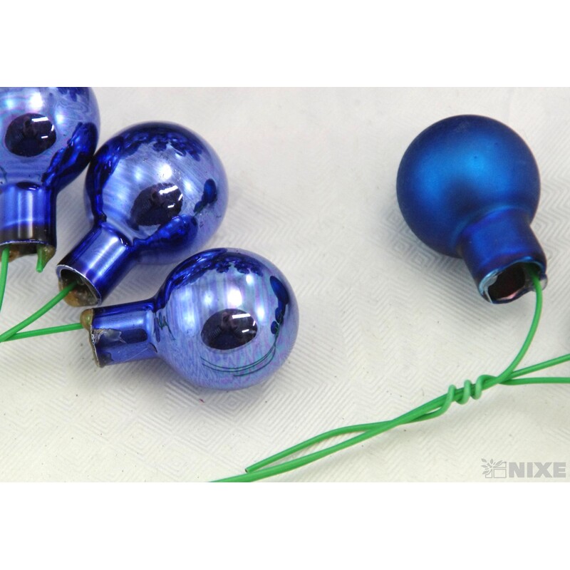 KOULE NA DR. 2x10,5cm 144ks MIX*MODRÁ